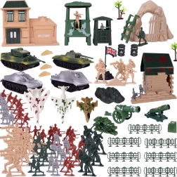 Sada vojáčků a armádní výbavy 300 ks