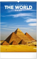 Nástěnný kalendář Světové monumenty 2026