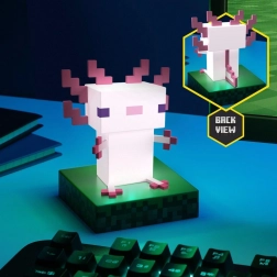 Icon Light Minecraft axolotl LED lampička 10 cm