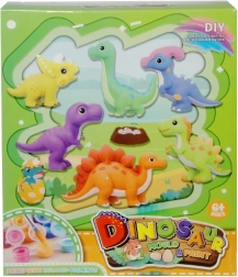 Kreativní sada sádrové odlitky dinosaurů k vybarvení