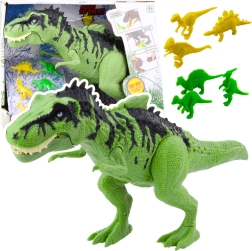 Sada dinosauří hračka se zvukem a mini figurkami