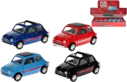 Kovový model auta FIAT 500 1:24 se zpětným chodem