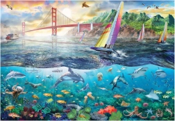 Anatolian puzzle Sanfranciský most 2000 dílků