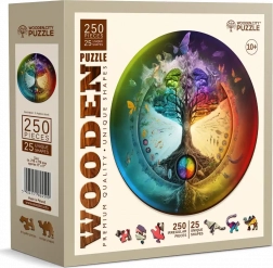 Dřevěné puzzle Strom života 250 dílků WOODEN CITY
