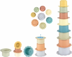 Stohovací věž kelímků Květ - 8 ks