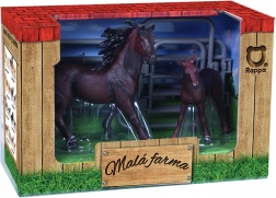 Sada koně s ohradou Moje malá farma