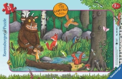 Puzzle Myš a Gruffalo od Ravensburger, 15 dílků