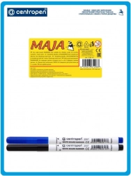 Centropen Stíratelná tabulka A5 oboustranná s 2 fixy