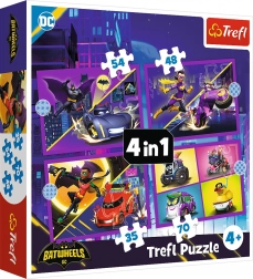 Puzzle 4v1 poznej Batwheels