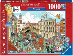 Ravensburger puzzle Benátky 1000 dílků
