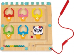 Magnetická hra Natoč zmrzlinu pro děti