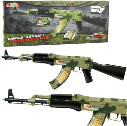 Karabina s vibracemi a světelnými efekty