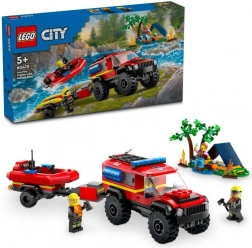 LEGO® City 60412 Hasičský vůz 4x4 a záchranný člun