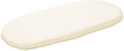 Jersey prostěradlo do kočárku smetanové 35 × 75 cm New Baby