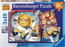 Ravensburger puzzle Já, padouch 4 – sada 3×49 dílků