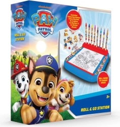 Stojan s omalovánkami PAW PATROL a barvami