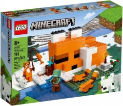 lego minecraft 21178 liščí dům
