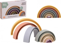 Skládačka duha Happy World z bioplastu