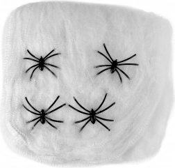 Dekorace Pavučina s Pavouky