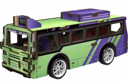 3D dřevěné puzzle Autobus