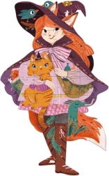 Djeco gigantické puzzle čarodějka Lily