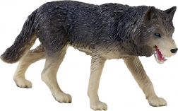 mojo figurka vlk lesní – realistický ručně malovaný model