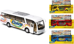 Kovový autobus s pohonem Pull Back Kinsmart