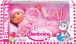 Panenka Bambolina Flora mluvící 50 českých slov, 40 cm