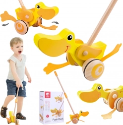 Dřevěná Kachnička na Tyči Classic World