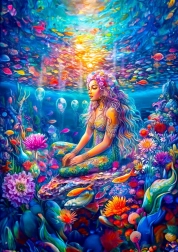 Puzzle ENJOY V hlubinách 1000 dílků