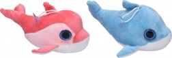 Plyšový delfín realistického vzhledu 26 cm