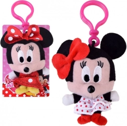 plyšový přívěsek MINNIE MOUSE s klipem 10 cm