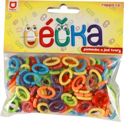 Barevná retro céčka 150 ks