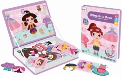 Magnetická skládačka oblékání holčičky