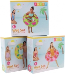 Nafukovací plavecký kruh s úchyty 107cm