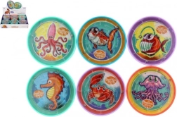 Kuličkový labyrint Mořský svět – kapesní balanční hra (mix motivů)