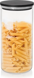 Skleněná dóza na sypké potraviny s víčkem a těsněním 980 ml ORION