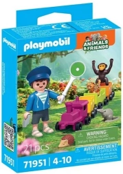 Playmobil Animals & Friends výlet vláčkem se zvířátky