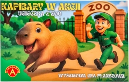 Rodinná stolní hra Kapybary v akci: Útěk ze zoo