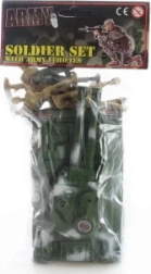 Plastoví vojáčci s tankem