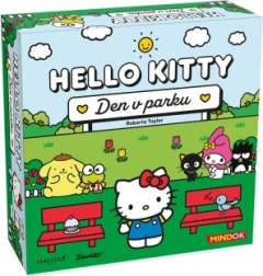 hello kitty: den v parku – rodinná stolní hra