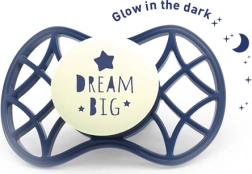 Ortodontický dudlík 6m+ svítící ve tmě Blue Moon