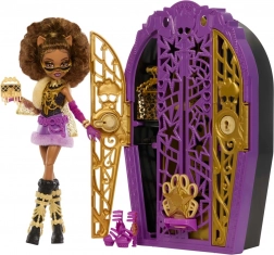 Lalka MONSTER HIGH Strašidelná tajemství Clawdeen Wolf s tajnou skříní a doplňky
