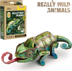 CubicFun 3D puzzle National Geographic chameleon, 63 dílků