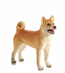 Plastová figurka psa Shiba Inu MOJO