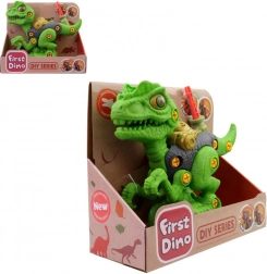 Dinosaurus k sestavení s bateriemi