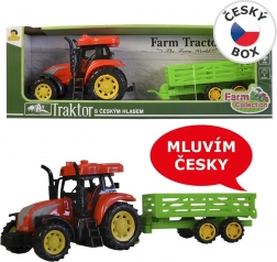 MaDe Traktor s přívěsem česky mluvící