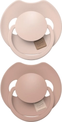 Silikonové dynamické dudlíky LOVI PRIME 18m+ Nude/Blush – 2 ks
