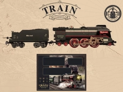 Sada s vláčkem se světlem a zvukem