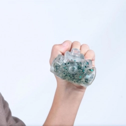 Fidget Blox Touch antistresová kostka – průhledná